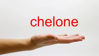 How to Pronounce chelone  American English [upl. by Reinaldo]