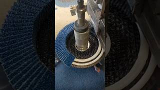 Emery Flap disc manufacturing process shortfeed youtubeshorts shortvideo [upl. by Ainav]