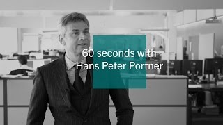 60 seconds with HansPeter Portner  Pictet Asset Management [upl. by Nylemaj]