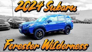 2024 Subaru Forester Wilderness Geyser Blue 24FR7666 [upl. by Otis]