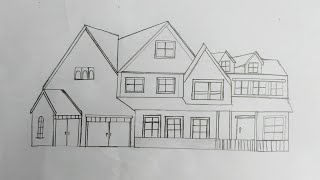 The Most Satisfying Pencil House Drawings [upl. by Dibbrun194]