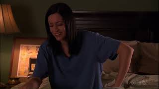 Huff S2E9 Radio Silence Paget Brewster as Beth Huffstodt [upl. by Etteb]