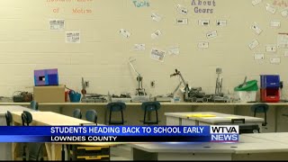 Modified schedule has Lowndes County students back in the classroom early [upl. by Nanci]