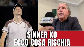 La RIVELAZIONE di BERTOLUCCI Scuote il Mondo del Tennis Ecco cosa rischia ora Sinner [upl. by Leahcym]