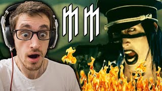 HipHop Head Reacts to MARILYN MANSON The Fight Song REACTION [upl. by Anairol3]