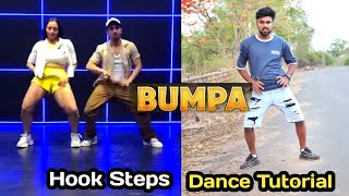 Dance Tutorial Hook steps  Bumpa song dance tutorial [upl. by Adnuhsat]