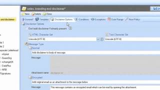 Create amp Deploy Email Signatures for Exchange Server with Exclaimer Mail Disclaimers [upl. by Lynde]