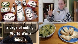 5 days of eating a WW2 ration dietand here’s what happened [upl. by Miun]