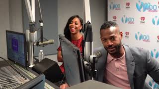 Y100  Marlon Wayans amp Bresha Webb talk about their new Netflix film quotSextupletsquot [upl. by Miksen67]