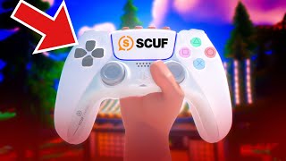 Trying The Most OVERHYPED Controller In Fortnite… PS5 Scuf Reflex [upl. by Sower]