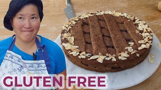 Linzer Torte  Vegan and GLlutenFree  Christmas Recipe 🎄🏡🥧👩‍🍳 [upl. by Dexter621]