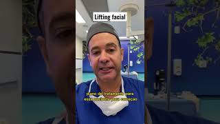 Lifting facial ou cirurgia plástica do rosto para tratar de flacidez facial em paciente de 56 anos [upl. by Kal644]