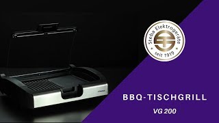 Steba BBQTischgrill VG 200 [upl. by Indnahc]