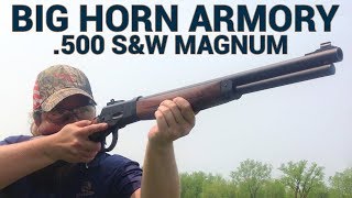 Meet the Big Horn Armory 500 SampW Spike Driver [upl. by Ahsirpac]