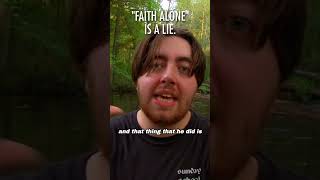 Faith Alone is a Lie christianity solafide faithalone [upl. by Lexerd]