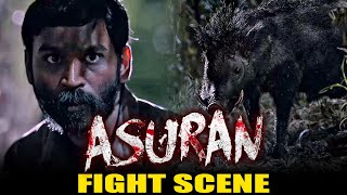 Asuran Best Scene  Dhanush  Pig Fight Scene  Asuran In Hindi  National Award [upl. by Glory]