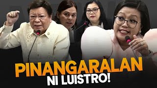 Pinangaralan ni Luistro si Marcoleta matapos niyang Kwestyunin ang Posisyon ng COA sa Budget ng OVP [upl. by Arim]