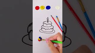 Learn to Paint kidslearning learningthroughplay educational painting kidsactivities colors [upl. by Aseret]