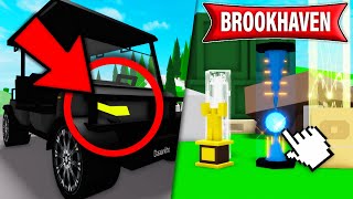 MISE À JOUR DES VOITURETTES DE GOLF ET 87 NOUVEAUX PROPS SUR BROOKHAVEN ROBLOX [upl. by Alahsal79]