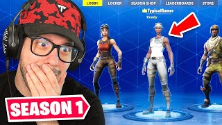 Playing Fortnite Season 1 in 2020 Recon Expert is BACK [upl. by Killen]