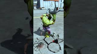 quotGTA 5 Hulk Mod Madness Smashing Military Convoy Chaosquot [upl. by Devaney882]