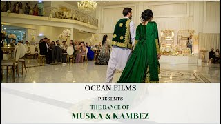 Afghan Wedding  First Dance  afghan clothes  kalayeafghani  afghanbride  eqbalmuhafaq [upl. by Airdnaxila422]