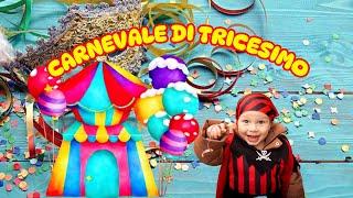 Sfilata al CARNEVALE di TRICESIMO tra CANZONI e MUSICA 🎶 [upl. by Luahs]