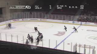 UNLV vs Jamestown  D1 Hockey  152020 [upl. by Leavy68]