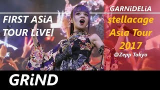 GARNiDELiA stellacage Asia Tour 2017  LiVE [upl. by Martinsen]