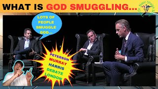 GOD SMUGGLING Douglas Murray Jordan Peterson Harris IS RELIGION GOOD [upl. by Slocum]