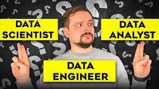 Data Scientist vs Data Analyst vs Data Engineer 2024  Make the RIGHT Choice Difference Explained [upl. by Anirtep]