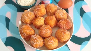 🍓 Buñuelos de viento ¡Fáciles y Rápidos 👉Sólo 3 ingredientes y 5 minutos👈 [upl. by Laurens536]