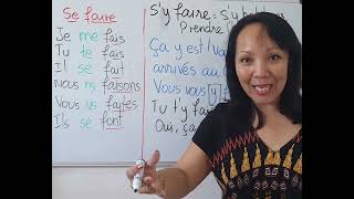 verbe quotsen faire et sy fairequot comment lefrançais youtubesvideos conjugaison [upl. by Adnolrehs64]