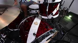 SJC Custom Drums  Sound demo on a beautiful birch kit [upl. by Bedell]