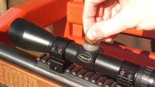 How to zero an air rifle scope Tutorial [upl. by Ikik808]