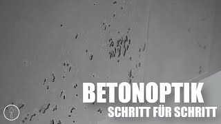 Betonoptik an großen Wänden Schritt für Schritt ausführen  kreativtobi [upl. by Neerahs]