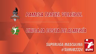 Jornada 21 Pamesa Teruel Voleibol VS Unicaja Costa de Almería [upl. by Ledarf]