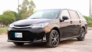 Toyota Corolla Fielder Hybrid WXB 2023 Complete review POV Test Drive Cinematic Highlights [upl. by Ahsiekam645]