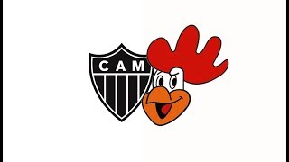 EVOLUÇÃO DO GALO  MASCOTE DO ATLÉTICO  MG [upl. by Batsheva]