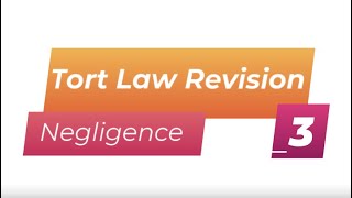 Damage A Level Law Negligence Revision [upl. by Petunia]