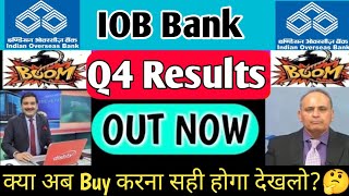 Iob bank q4 results 2024  Indian Overseas Bank Share Latest News  IOB Share News Today [upl. by Hughes]