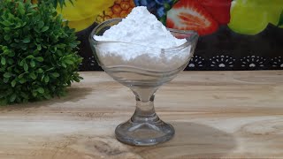 Icing Sugar Recipe  Confectioners Sugar  Icing Sugar For Whipping Cream And Cake [upl. by Madian]