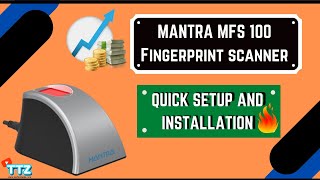 Mantra MFS 100 Quick Setup And Installation 🔥 Biometric Fingerprint Scanner 👍 [upl. by Tenrag]