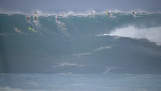 Waimea Bay Biggest Day Winter 201516 [upl. by Atterual]