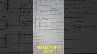 REFLECTION OF LIGHT CLASS 10 2ND PART physics NOTES subscribe [upl. by Hartill]