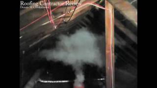 Attic Roof Ventilation  Smoke Test [upl. by Ahsiki]