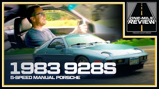 5Speed Manual 1983 Porsche 928S Strikes Balance Between Sports car and GT  OneMile Review [upl. by Yzzik]