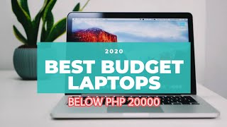 BUDGET LAPTOPS 2020 PHILIPPINES [upl. by Yalhsa]