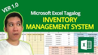 PART 1 of 2  quotPlease Watch Part 2quot MS EXCEL  Inventory Management System StepbyStep Tutorial [upl. by Talley]