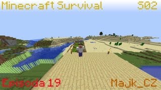 Czech Lets play  Minecraft  Survival 19  Krávofarma MajkCZ [upl. by Vivien]